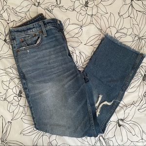 abercrombie and fitch straight jeans